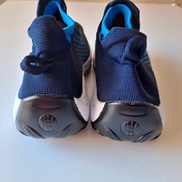 Comfort Wear Black & Blue Ortho Sneakers w/ Wide Toe Bed & Arch Support Size 12 - Picture 10 of 15
